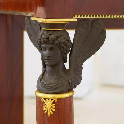 A Pair Of Russian Neoclassical Wall Consoles St Petersburg