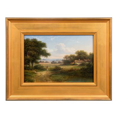 A Picturesque Devonshire Landscape 19th Century