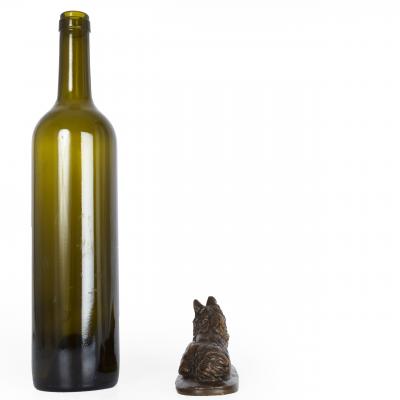 A Recumbent Husky Emmanuel Fremiet