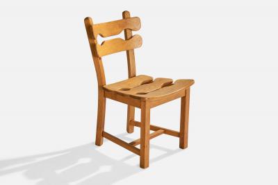 A W A Meubelfabriek Dining Room Chairs in Oak Netherlands 1960s