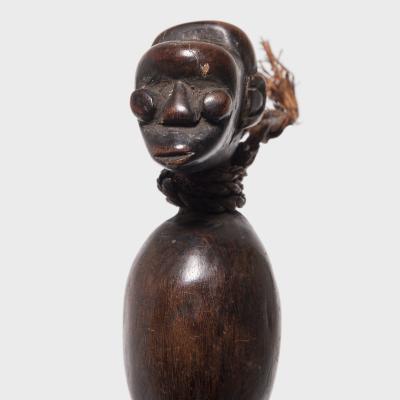 African Sickle Currency with Figure