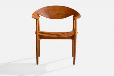 Aksel Bender Madsen Ejner Larsen Armchair in Teak Denmark 1950s
