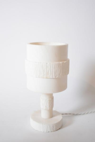 Alabaster lamp 1970s 
