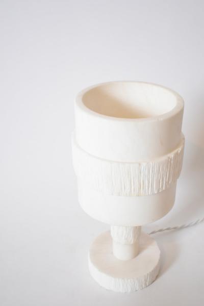 Alabaster lamp 1970s 