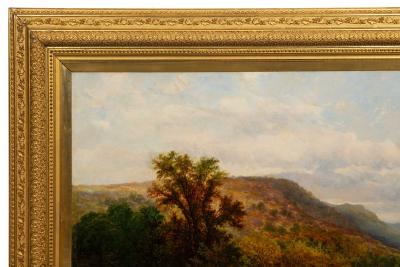 Alfred Augustus Glendening A River Landscape 1884 Alfred Augustus Glendening