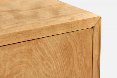 American Designer Cabinet with Maple and Metal 1950s
