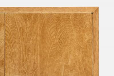 American Designer Cabinet with Maple and Metal 1950s