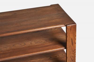 American Designer Side Tables in Oak USA 1950s
