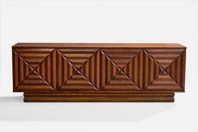 American Designer Sideboard in Oak USA 1960s