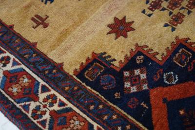 Antique Afshar Rug 3 10 x 4 8 