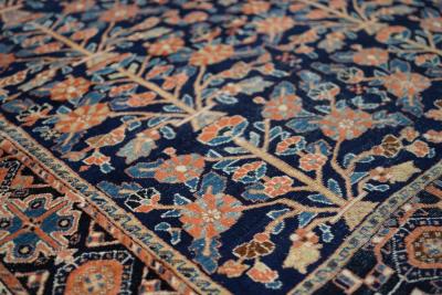 Antique Afshar Rug 3 11 x 5 0 
