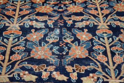 Antique Afshar Rug 3 11 x 5 0 