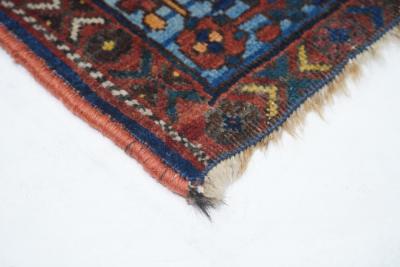 Antique Afshar Rug 3 5 x 3 7 