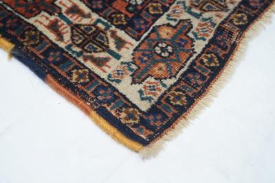 Antique Afshar Rug 4 2 x 4 10 