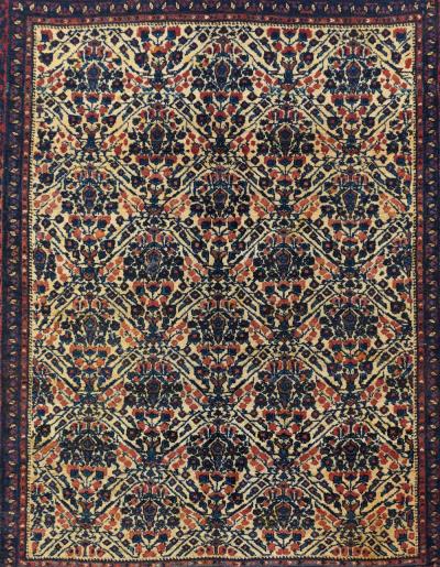 Antique Afshar Rug 5 0 x 6 4 