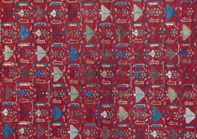 Antique Afshar Rug 5 0 x 6 5 