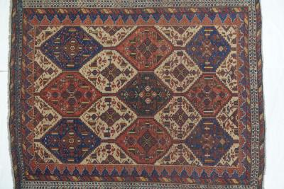 Antique Afshar Rug 5 3 x 6 4 