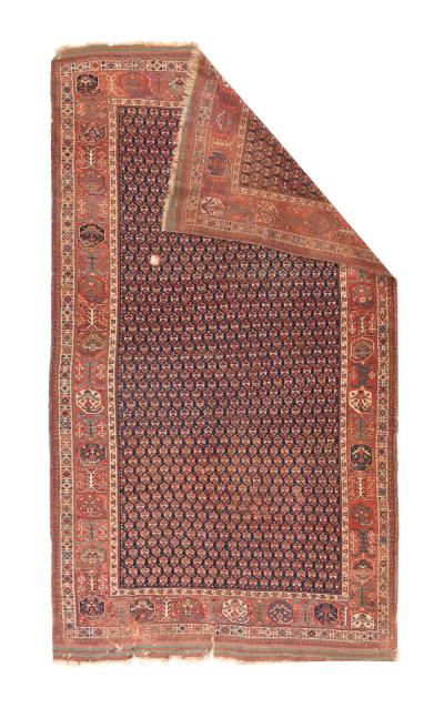 Antique Afshar Rug 5 4 x 9 7 