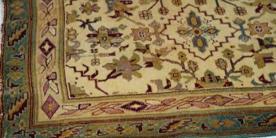 Antique Agra Rug 4 0 x 6 9 