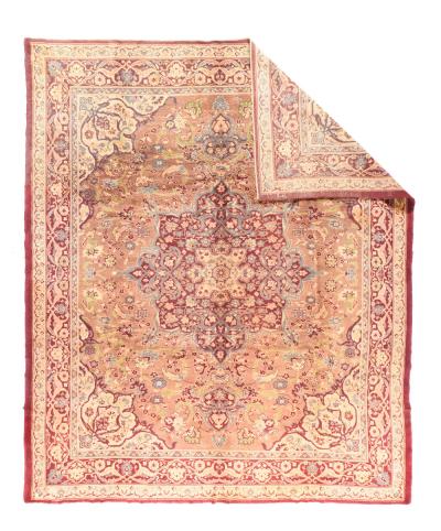 Antique Agra Rug 9 11 x 11 8 circa 1890
