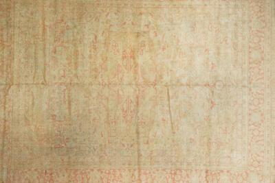 Antique Amritsar Rug 90 x 119 circa 1910