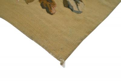 Antique Aubusson Beauvais Tapestry 2 2 x 4 6 