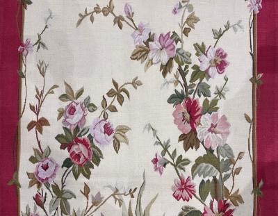 Antique Aubusson Rug 30 x 60 