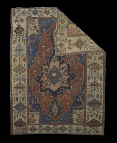 Antique Bakhshayesh Rug 9 7 x 12 11 