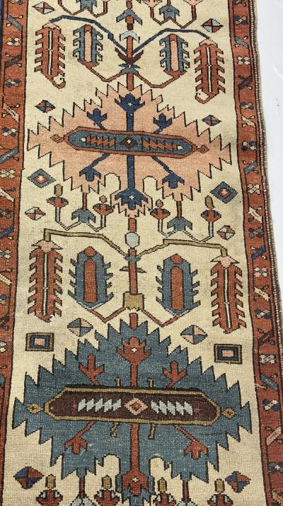 Antique Bakhshayesh Rug 9 7 x 12 11 
