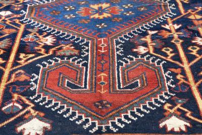 Antique Bakhtiari Rug 53 x 101