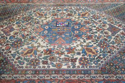 Antique Bakhtiari Rug 6 8 x 10 3 