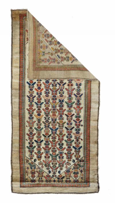 Antique Bakshayesh Rug 3 11 x 8 6 