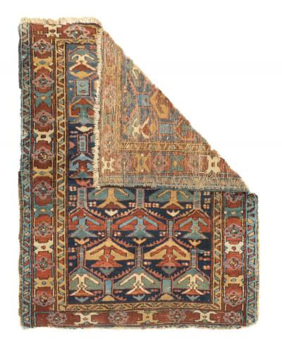 Antique Bakshayesh Rug 3 5 x 4 3 