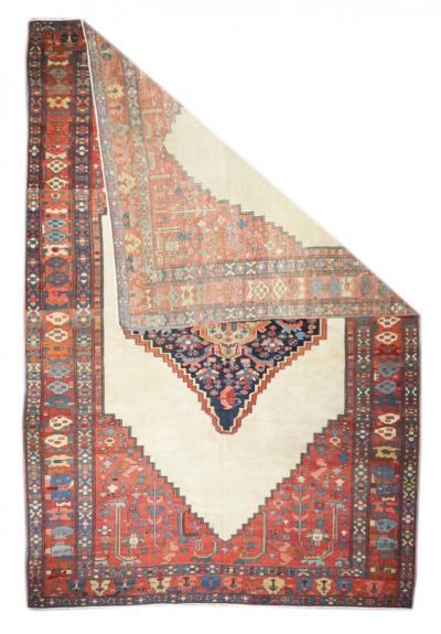 Antique Bakshayesh Rug 9 6 x 14 9 