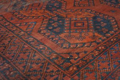 Antique Bashir Rug 70 x 88