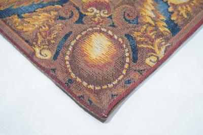Antique Belgium Tapestry 4 6 x 6 6 