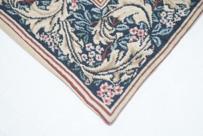 Antique Belgium Tapestry 4 6 x 6 7 