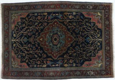 Antique Bidjar Halvaie Rug 5 2 x 7 0 