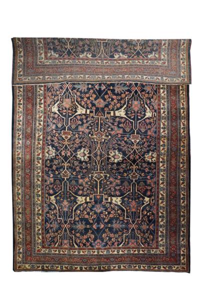 Antique Bidjar Rug 11 6 x 18 0 
