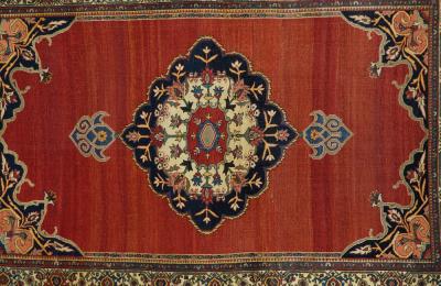 Antique Bidjar Rug 4 10 x 7 3 