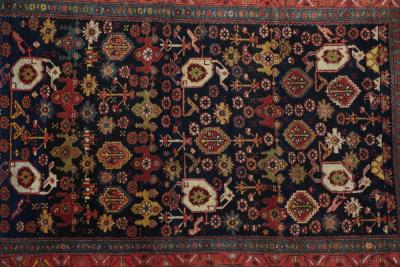 Antique Bidjar Rug 4 2 x 6 6 