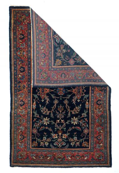 Antique Bidjar Rug 4 3 x 7 0 
