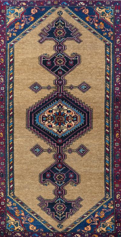 Antique Bidjar Rug 4 6 x 7 3 