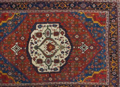 Antique Bidjar Rug 4 8 x 6 9 