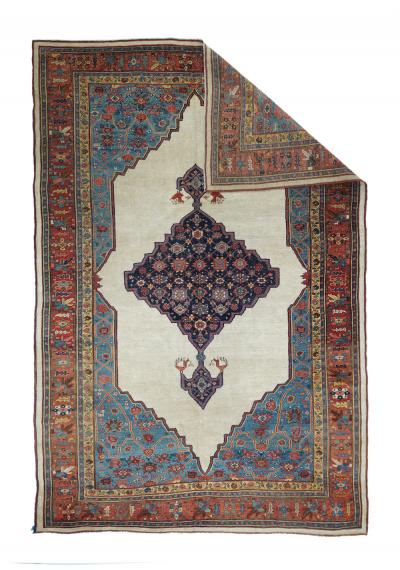 Antique Bidjar Rug 7 8 x 12 0 