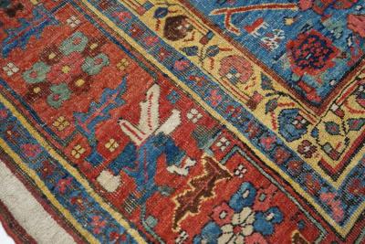 Antique Bidjar Rug 7 8 x 12 0 