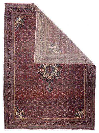 Antique Bidjar Rug 9 0 x 12 1 