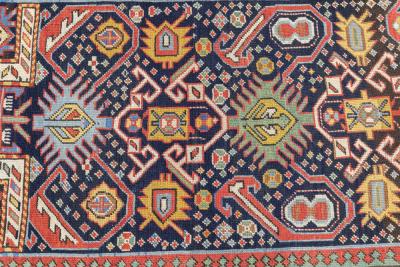Antique Bijov Rug 34 x 57