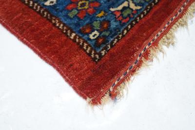Antique Burgundy Bidjar Rug 7 5 x 11 1 