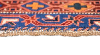 Antique Caucasian Bijov Rug 3 11 x 5 10 